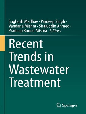 cover image of Recent Trends in Wastewater Treatment